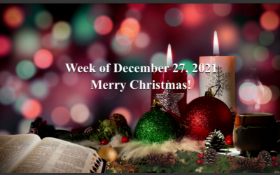 Morning Prayer       Week of December 27