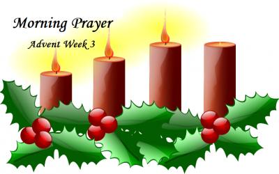 Morning Prayer       Week of December 12, 2022